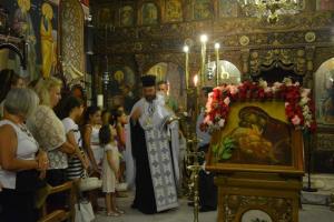 "Εν τη Κοιμήσει τον κόσμον ου κατέλιπες Θεοτόκε." (19 Αυγούστου 2017)